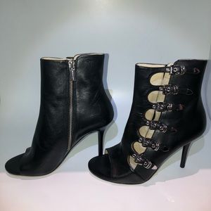 MICHAEL by Michael Kors Black Cassie Boots/Booties